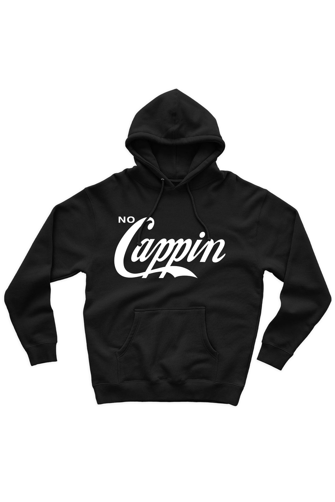 No Cappin Hoodie (White Logo) - Zamage