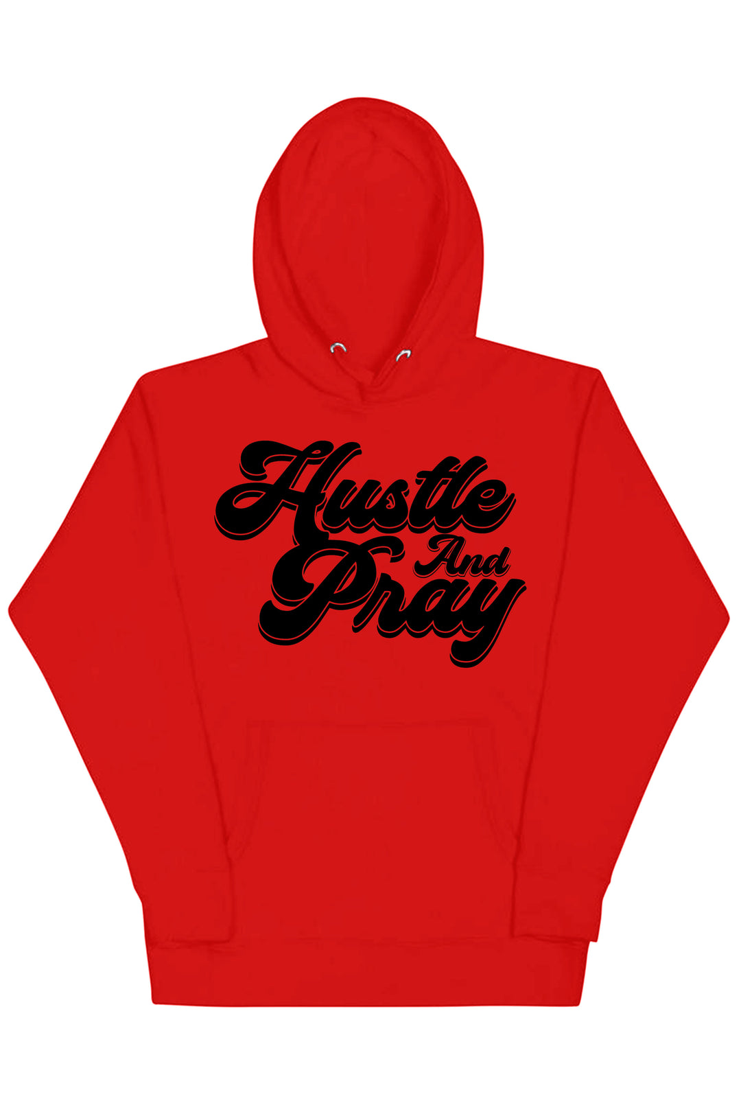 Hustle And Pray Hoodie (Black Logo) - Zamage