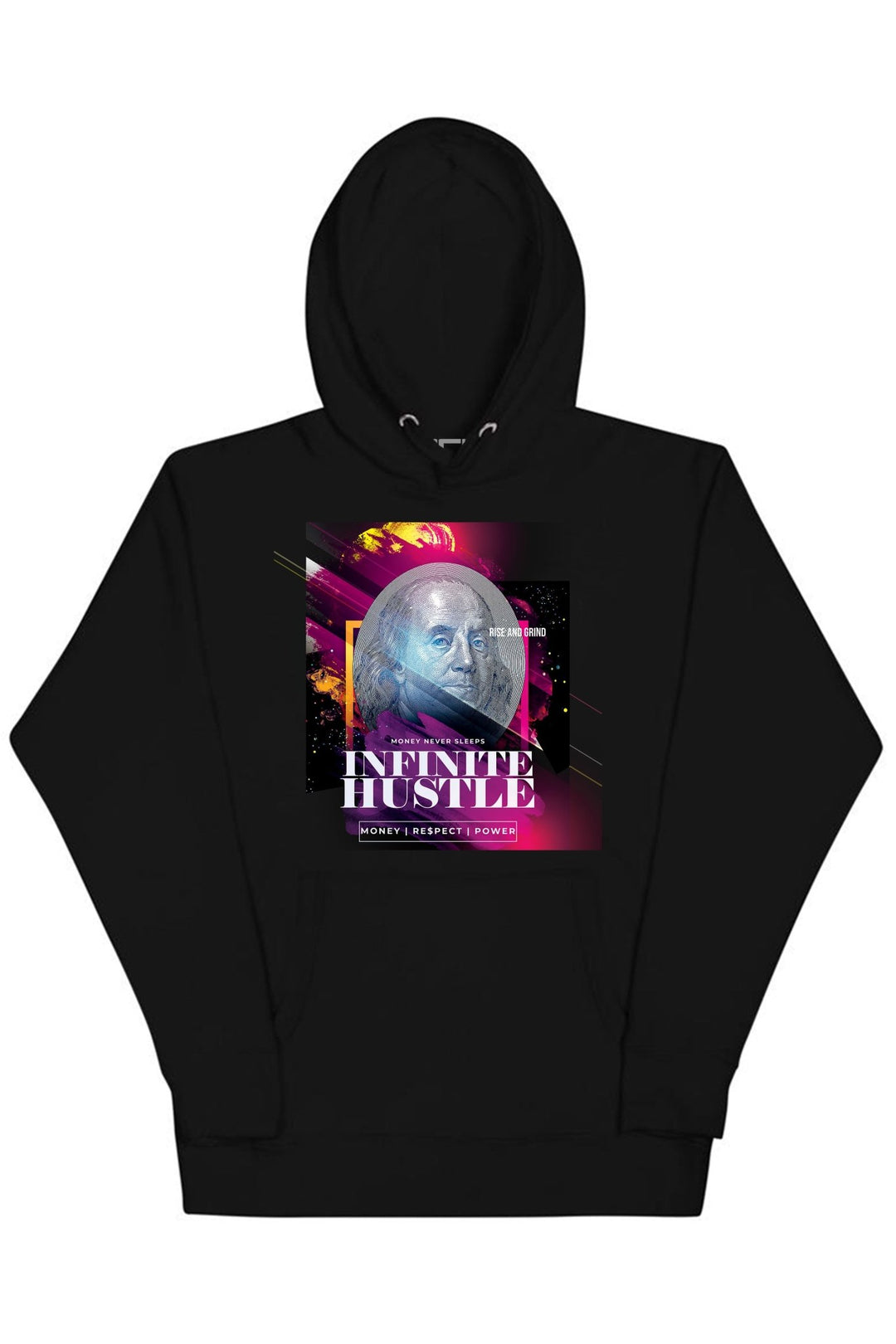 Infinite Hustle Hoodie (Multi Color Logo) - Zamage