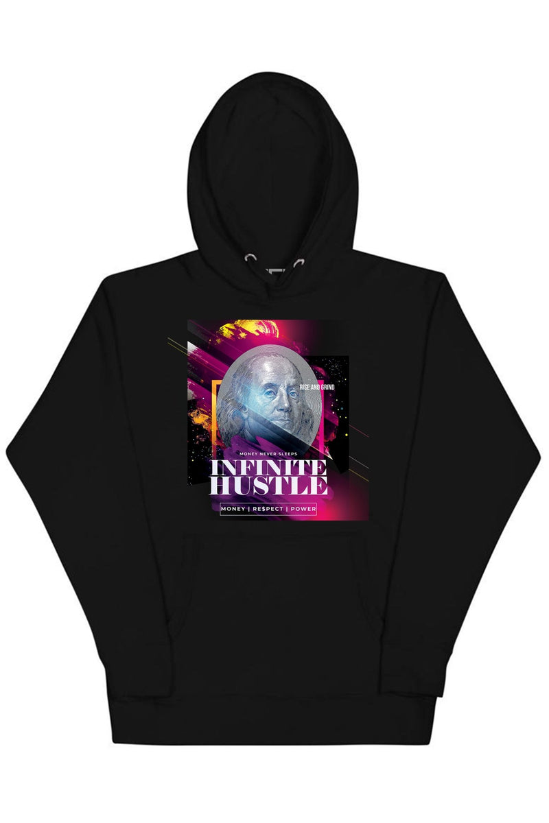 Infinite Hustle Hoodie (Multi Color Logo) - Zamage