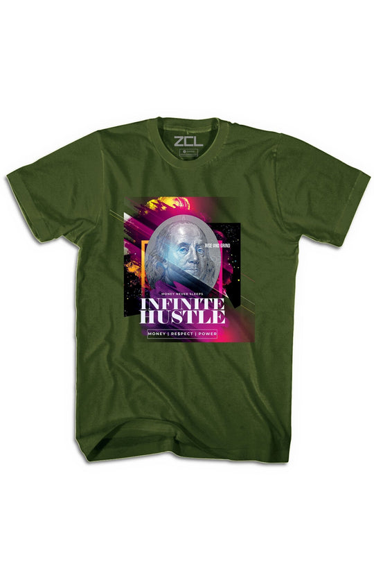 Infinite Hustle Tee (Multi Color Logo) - Zamage