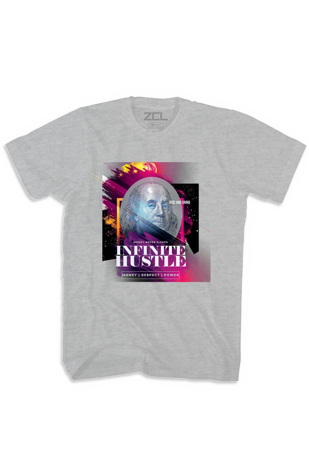 Infinite Hustle Tee (Multi Color Logo) - Zamage