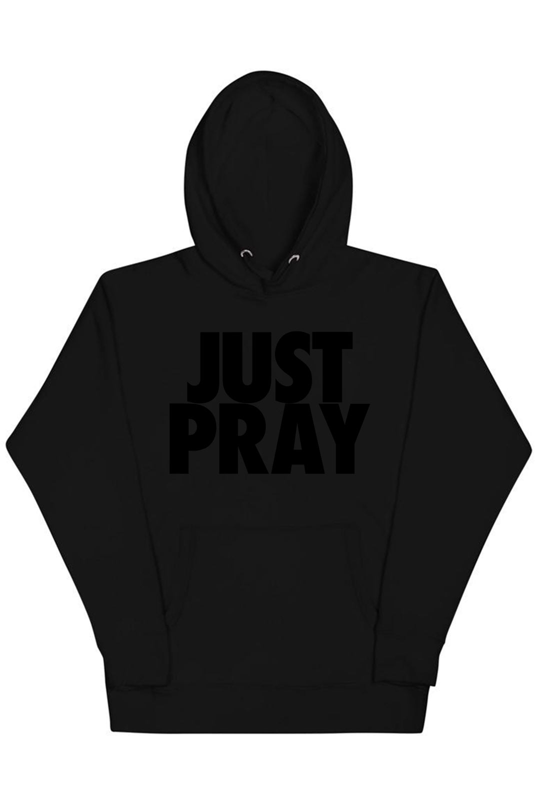 Just Pray Hoodie (Black Logo) - Zamage