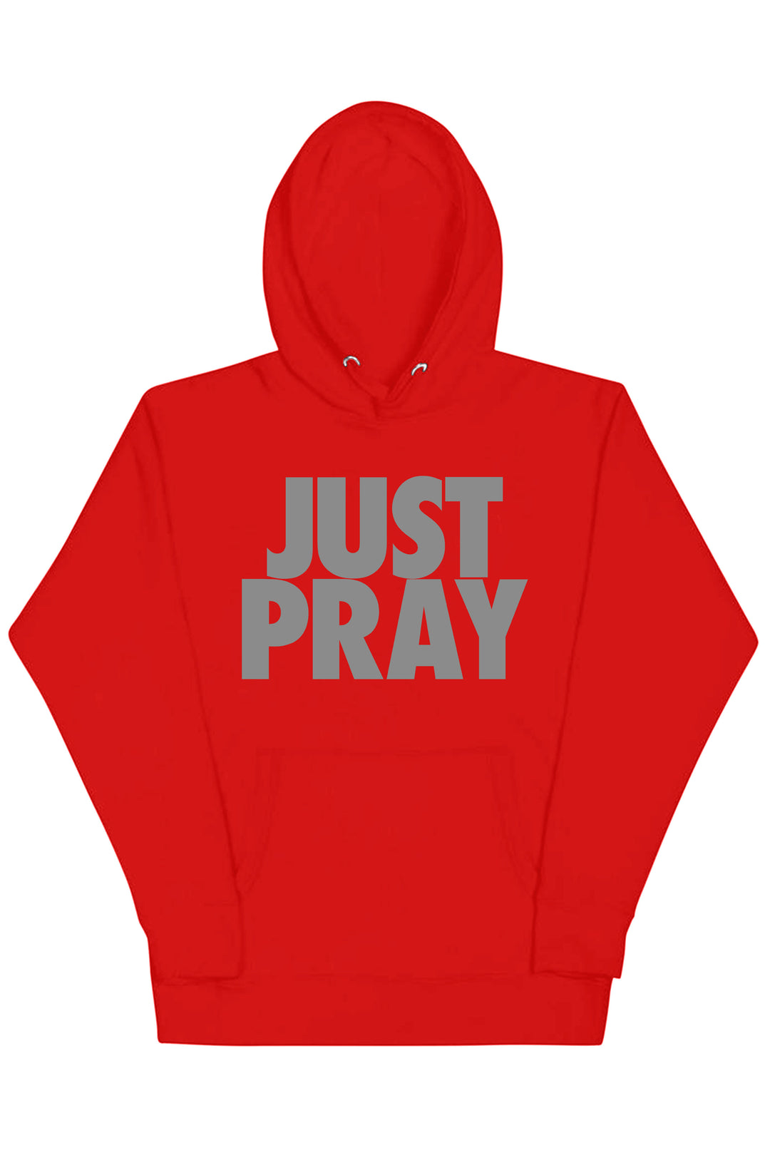 Just Pray Hoodie (Gray Logo) - Zamage