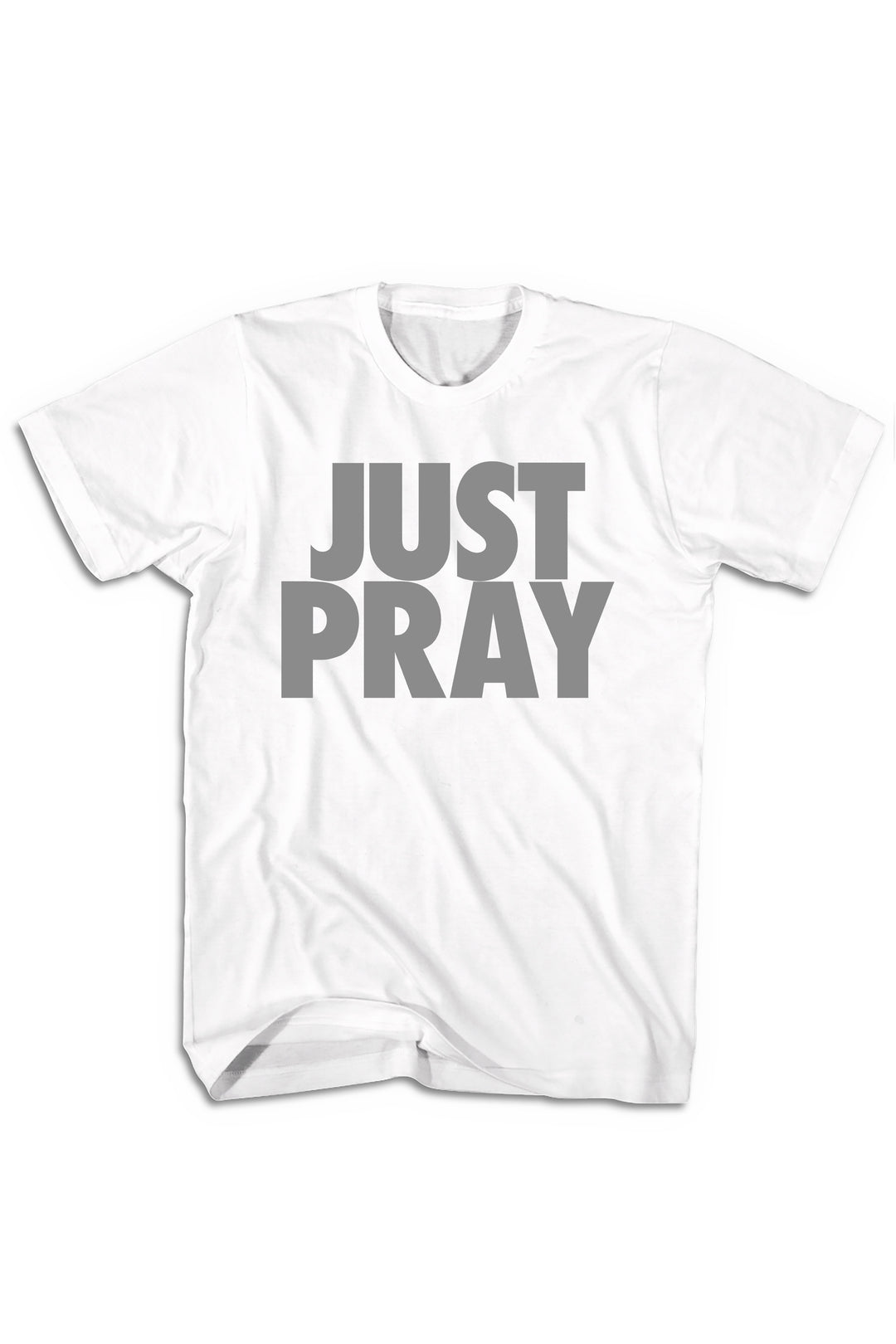 Just Pray Tee (Gray Logo) - Zamage