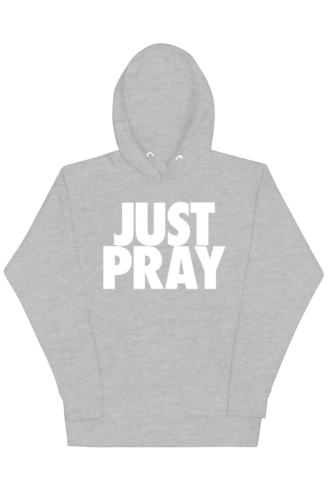 Just Pray Hoodie (White Logo) - Zamage