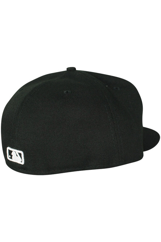 New Era MLB Basic New York Yankees Fitted Hat Black Sz. - Zamage
