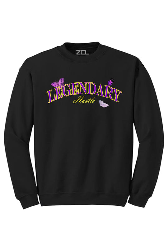 Legendary Crewneck Sweatshirt (Purple - Gold Logo) - Zamage
