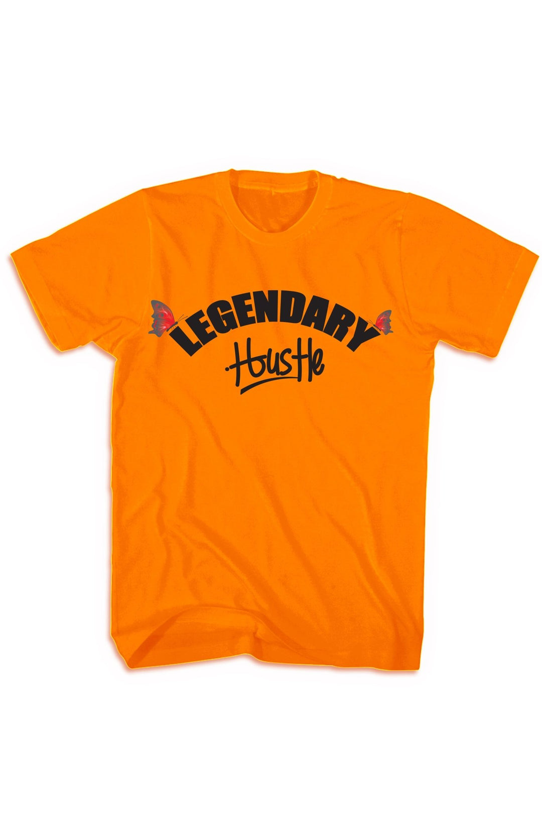Legendary Hustle Tee (Black Logo) - Zamage