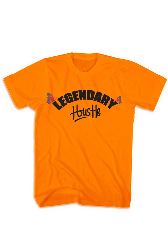 Legendary Hustle Tee (Black Logo) - Zamage