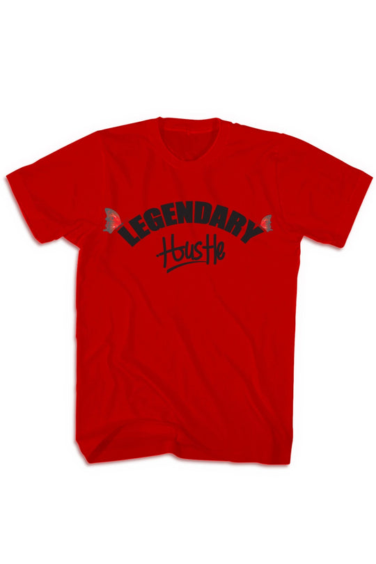 Legendary Hustle Tee (Black Logo) - Zamage