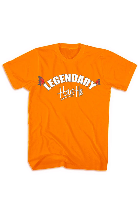 Legendary Hustle Tee (White Logo) - Zamage