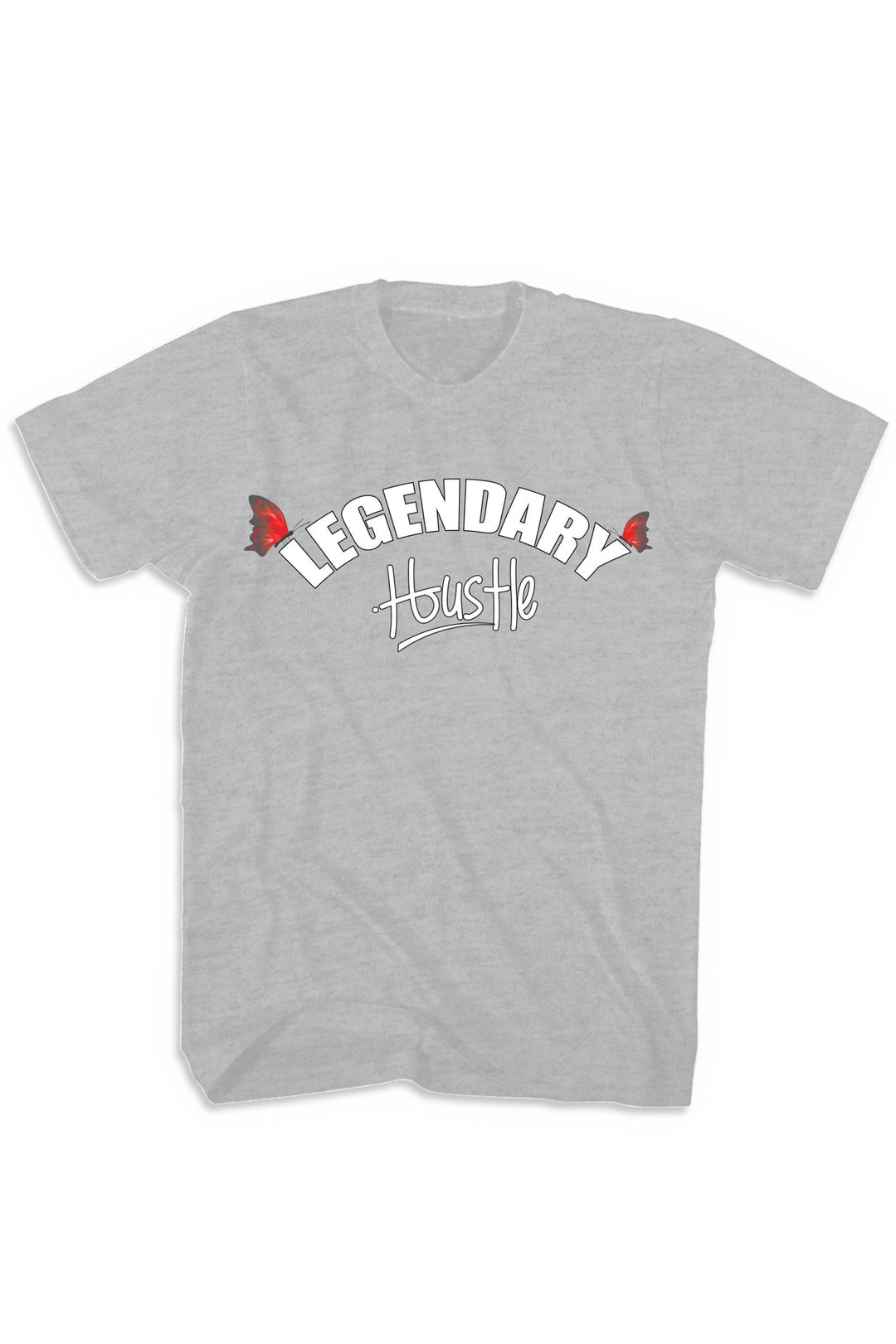 Legendary Hustle Tee (White Logo) - Zamage