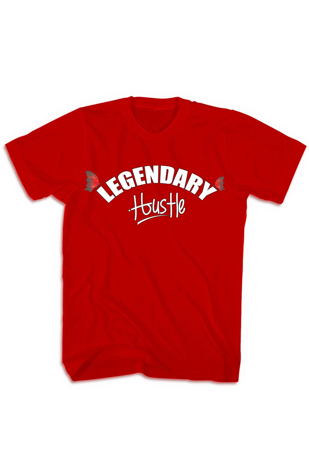 Legendary Hustle Tee (White Logo) - Zamage