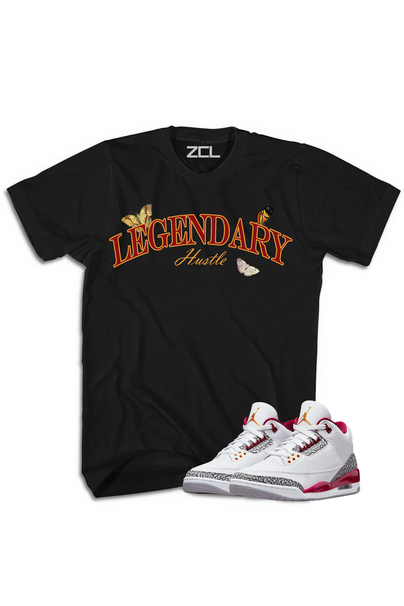 Air Jordan 3 "Legendary" Tee Cardinal Red - Zamage