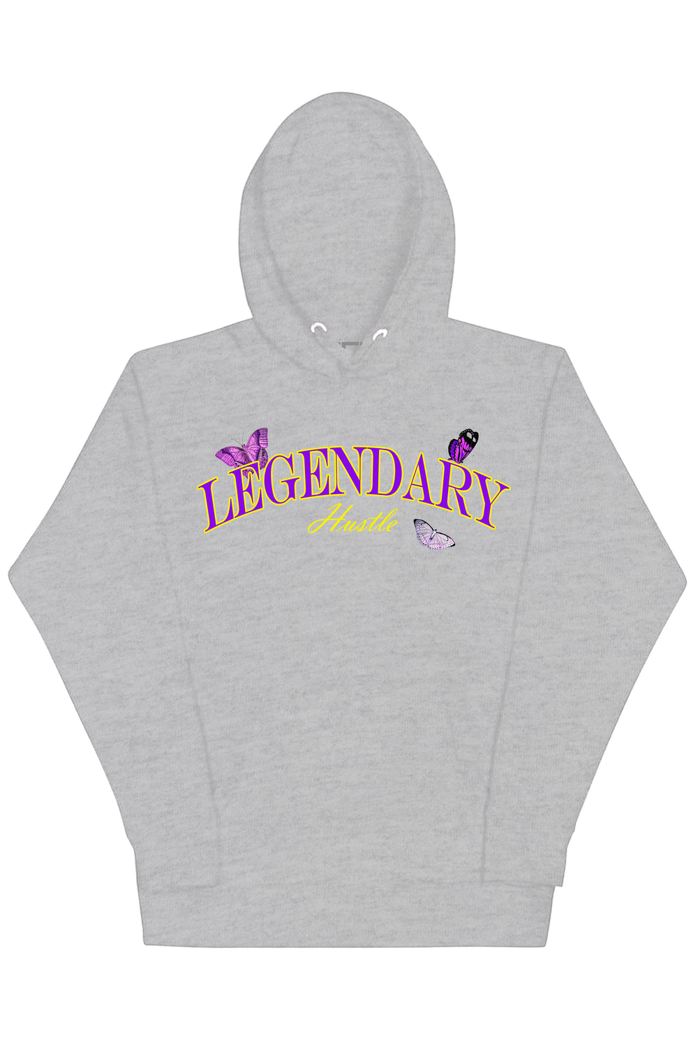 Legendary Hoodie (Purple - Gold Logo) - Zamage