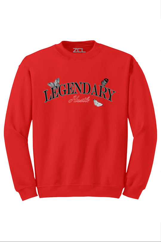 Legendary Crewneck Sweatshirt (Playoffs - Particle Grey Logo) - Zamage