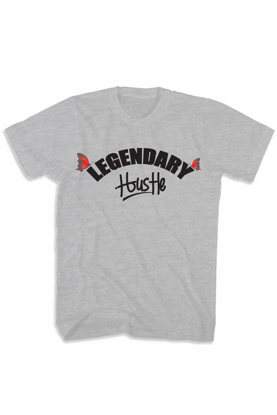 Legendary Hustle Tee (Black Logo) - Zamage