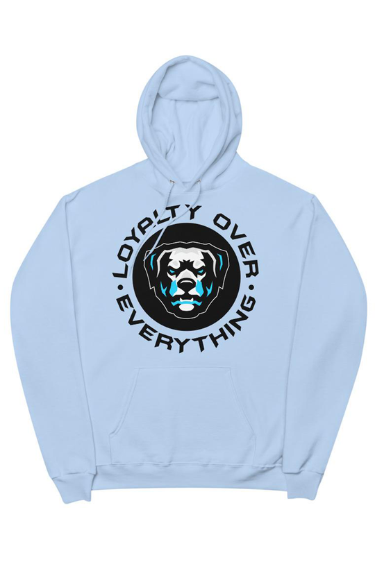 ZCL Loyalty Over Everything Hoodie (Light Blue) - Zamage