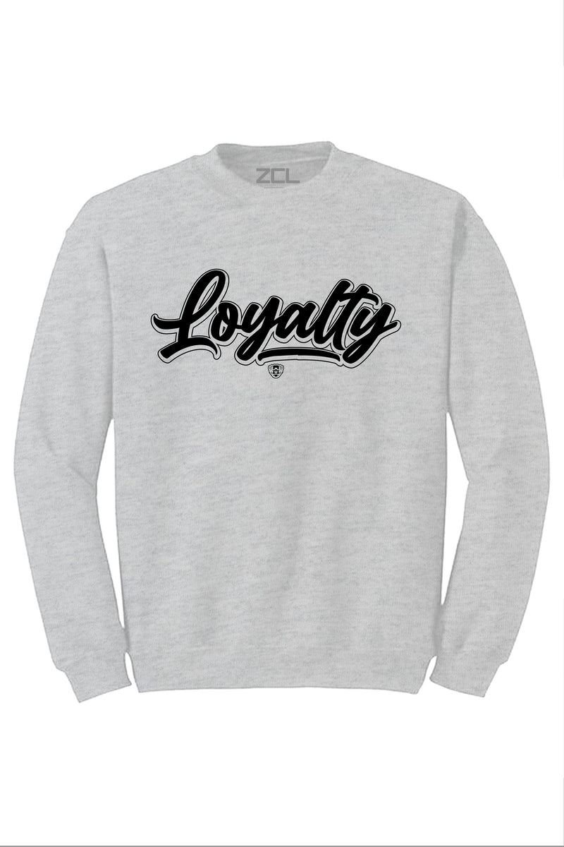 Loyalty Crewneck Sweatshirt (Black Logo) - Zamage