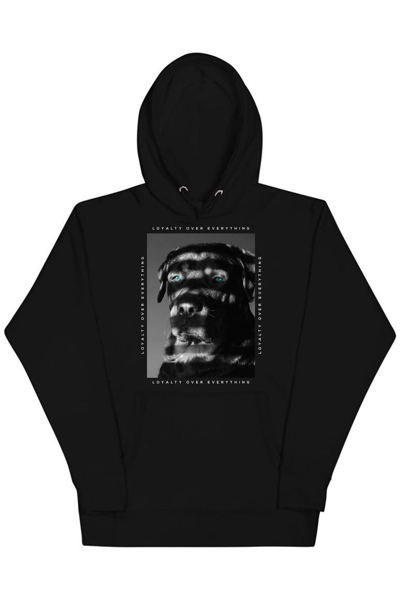 Loyalty Over Everything Hoodie (Black Logo) - Zamage
