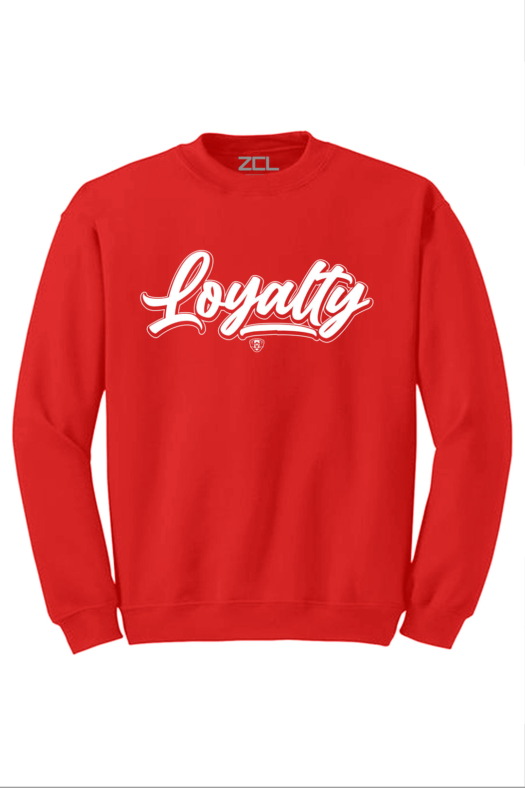 Loyalty Crewneck Sweatshirt (White Logo) - Zamage
