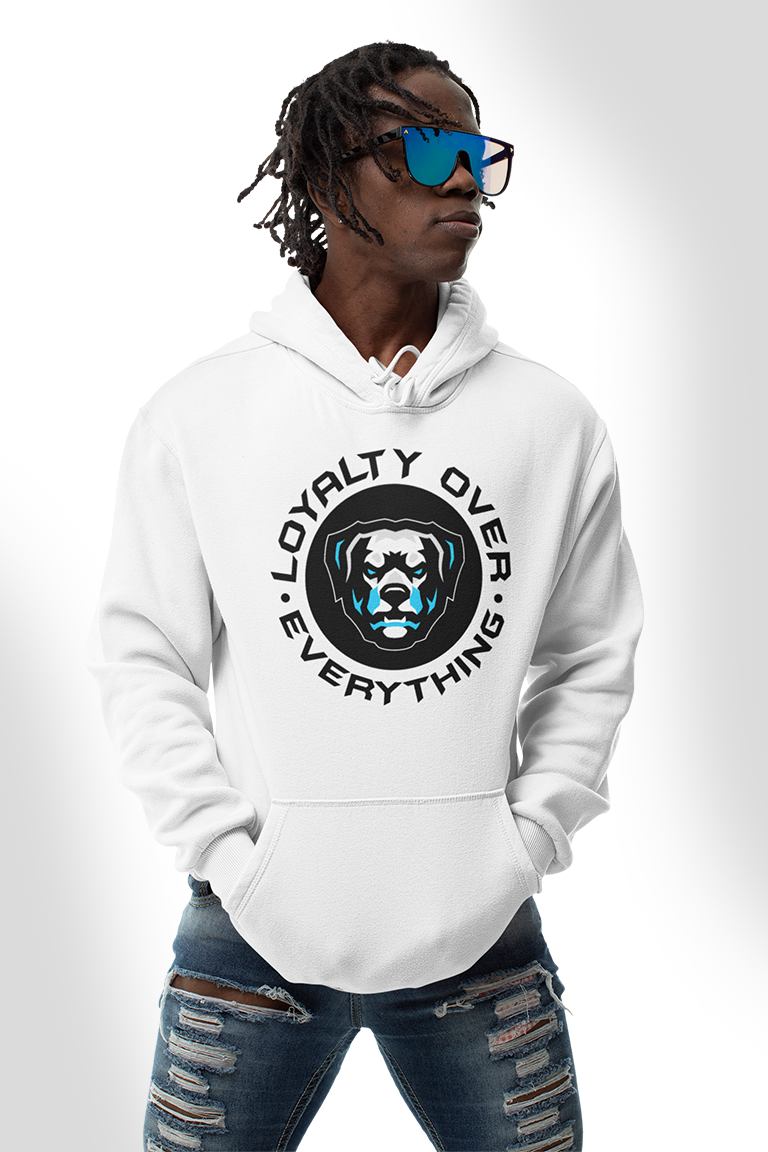 ZCL Loyalty Over Everything Hoodie (White) - Zamage