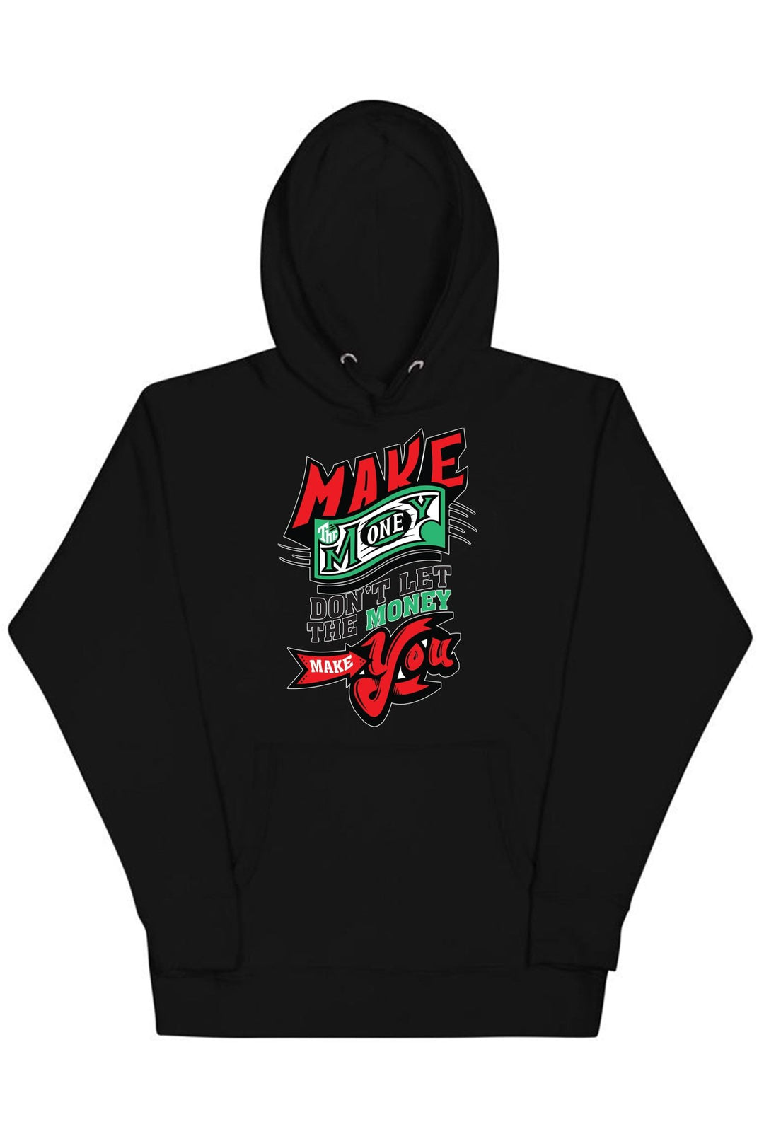 Make Money Hoodie (Multi Color Logo) - Zamage