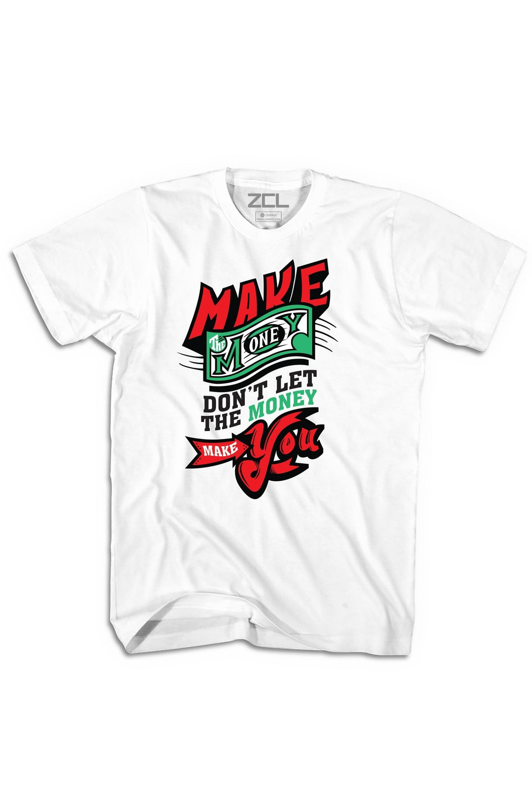 Make Money Tee (Multi Color Logo) - Zamage