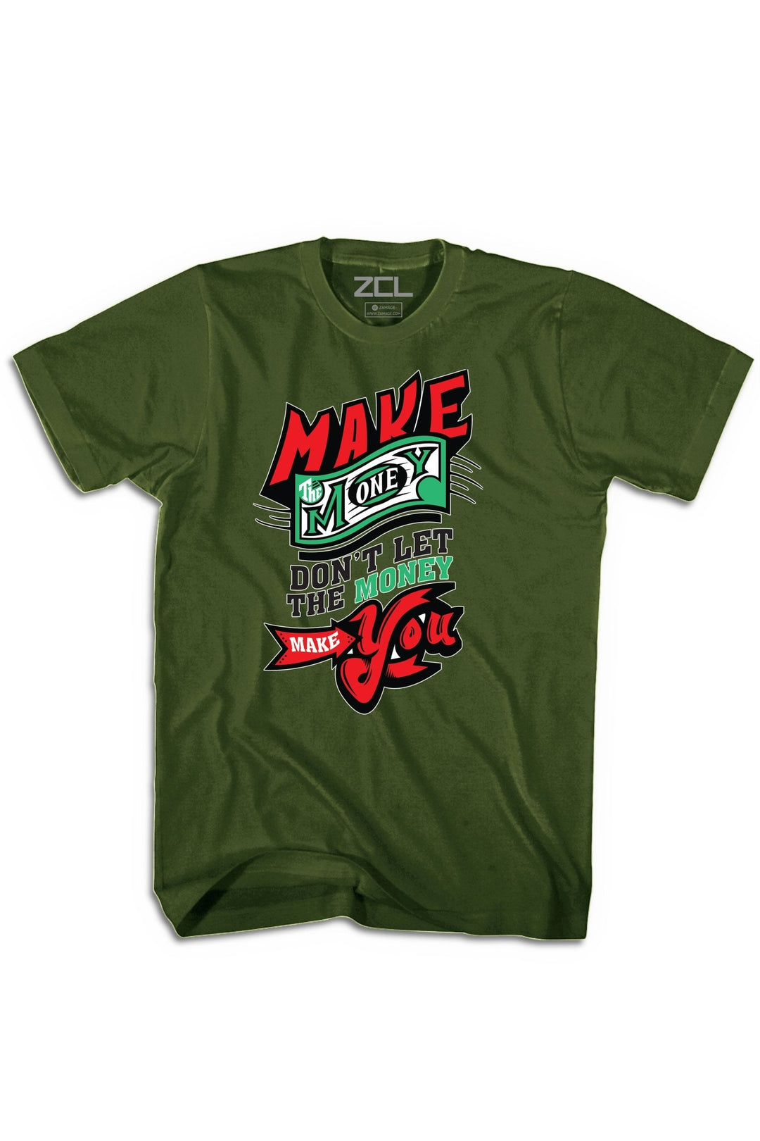 Make Money Tee (Multi Color Logo) - Zamage
