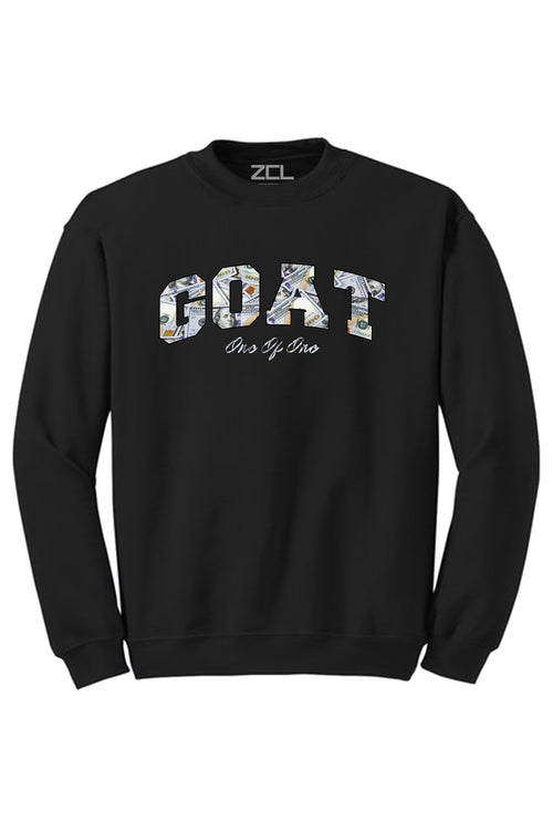 Money Goat Crewneck Sweatshirt (Multi Color Logo) Limited - Zamage