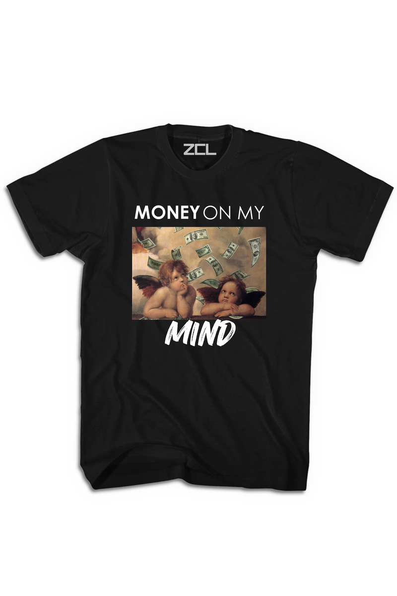 Money On My Mind Tee Black - Zamage
