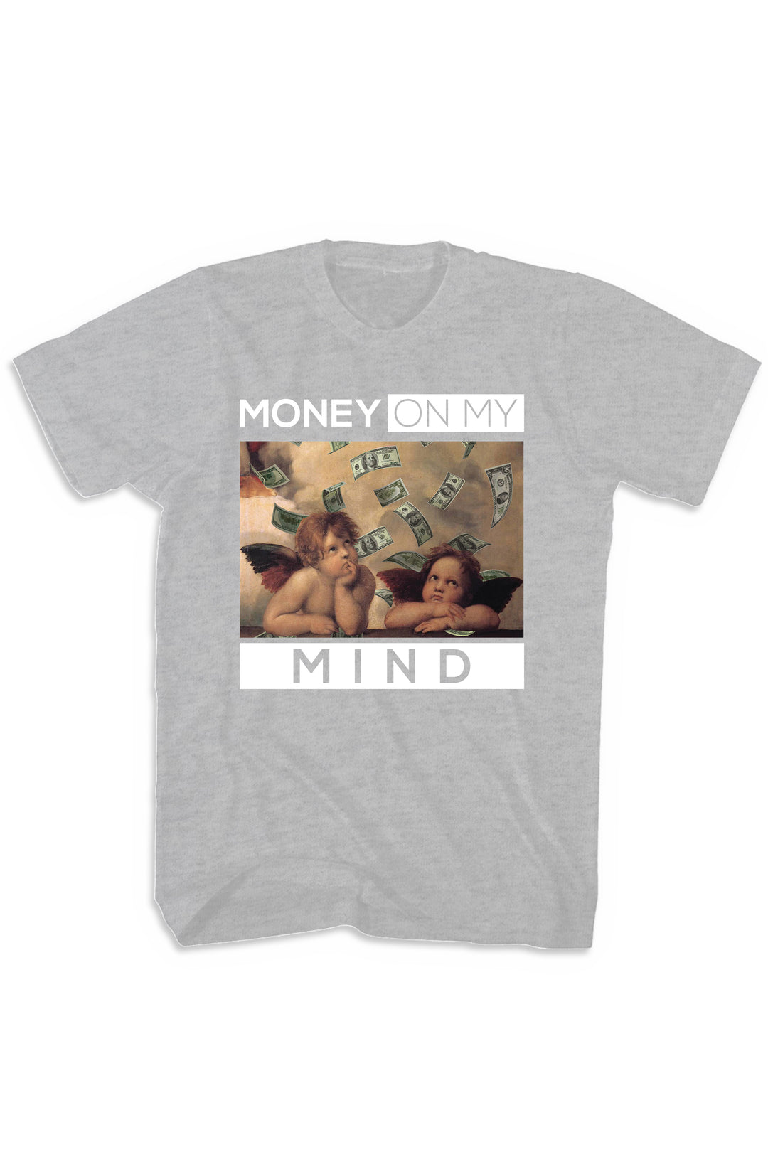 Money On My Mind Tee (White Logo) - Zamage
