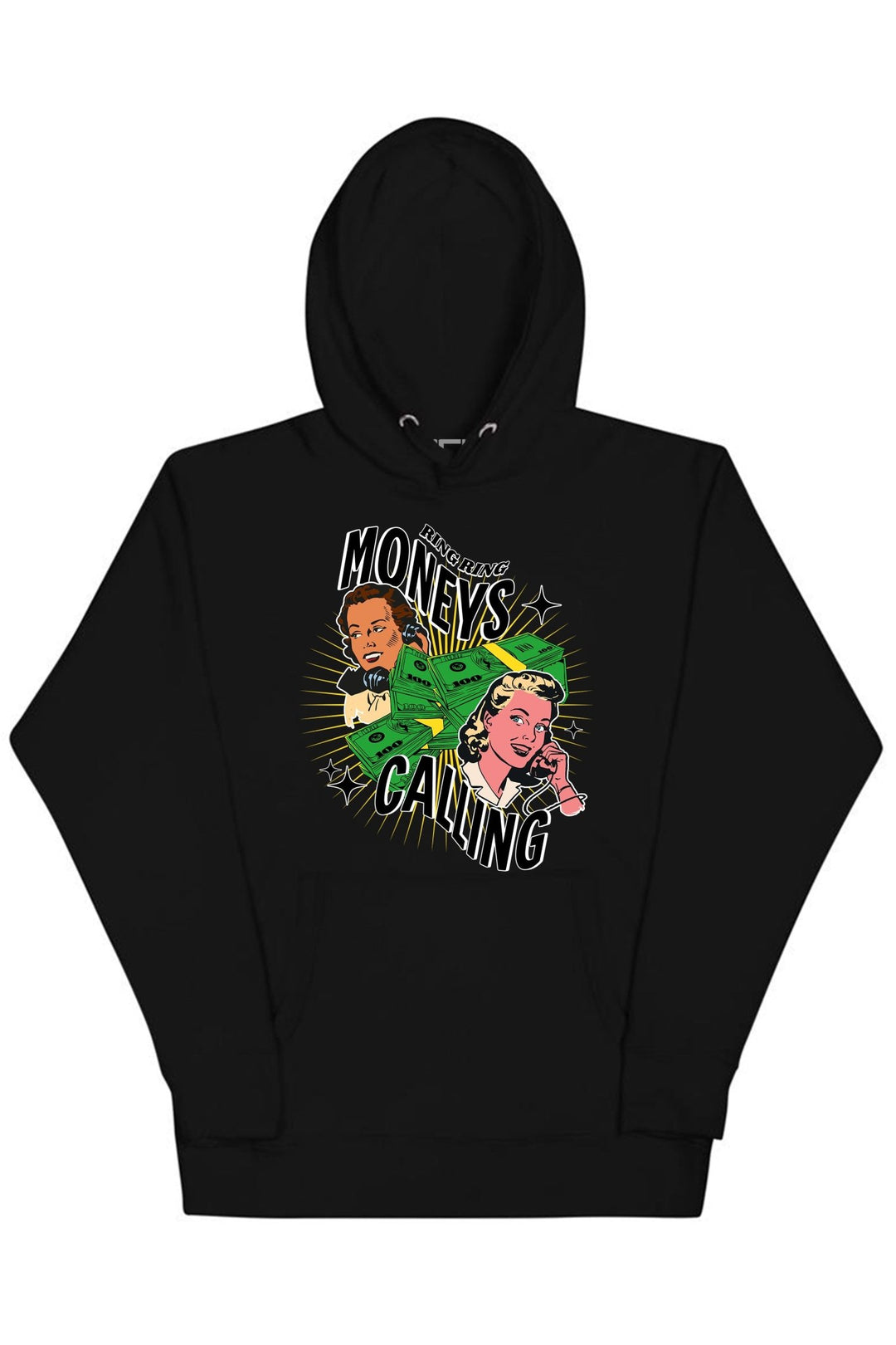 Moneys Calling Hoodie (Multi Color Logo) - Zamage