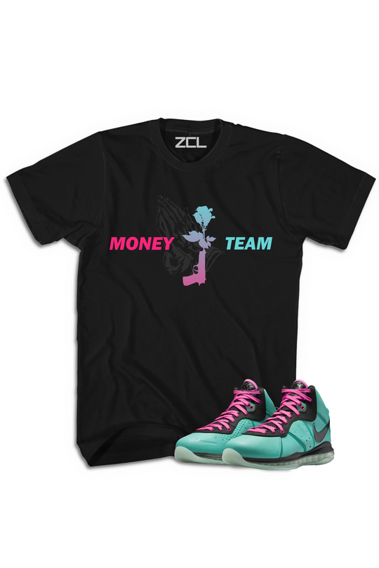 Nike Lebron 8 "Money Team" Tee South Beach 2021 - Zamage