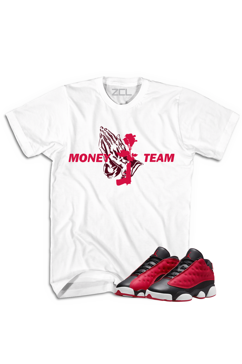 Air Jordan 13 Low "Money Team" Tee Very Berry - Zamage