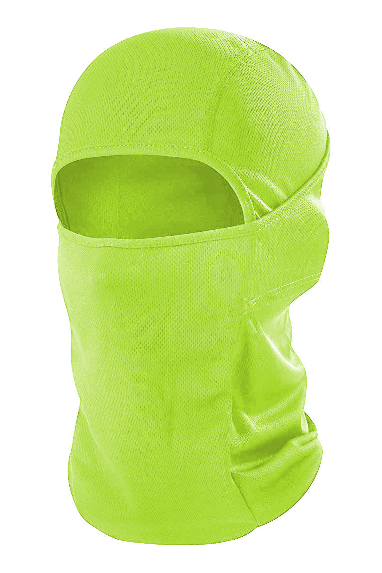 Balaclava Face Mask Neon Green - Zamage
