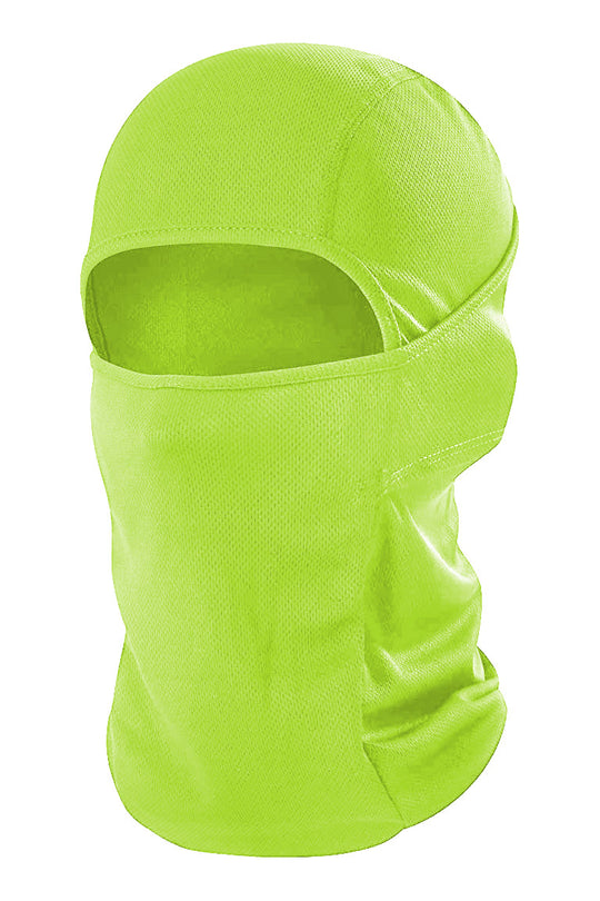 Balaclava Face Mask Neon Green - Zamage