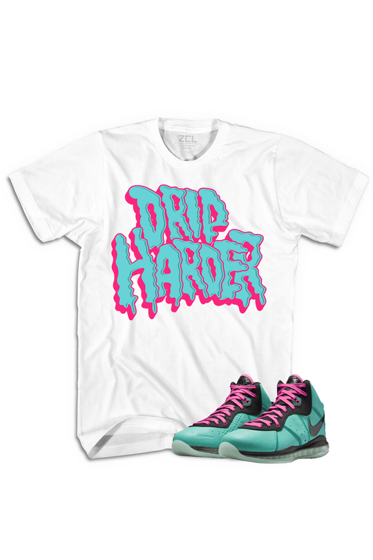 Nike Lebron 8 "Drip Harder" Tee South Beach 2021 - Zamage