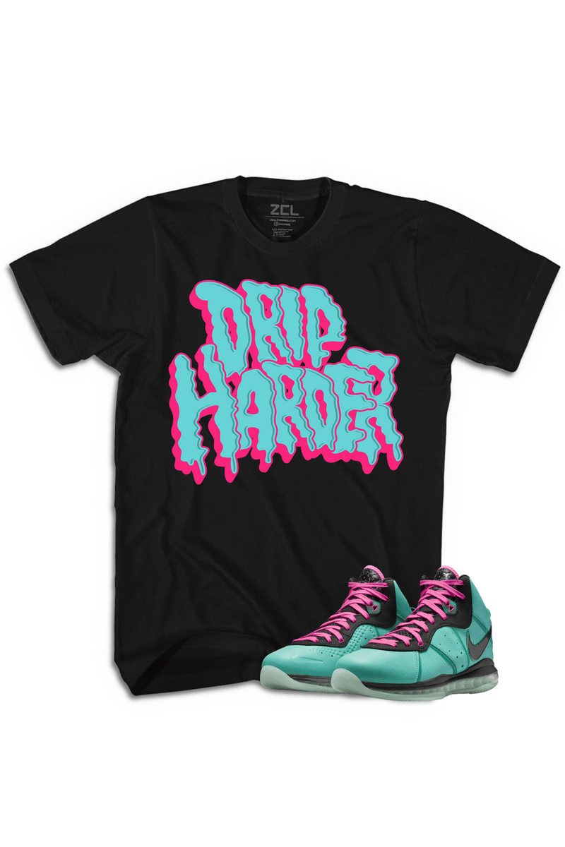 Nike Lebron 8 "Drip Harder" Tee South Beach 2021 - Zamage