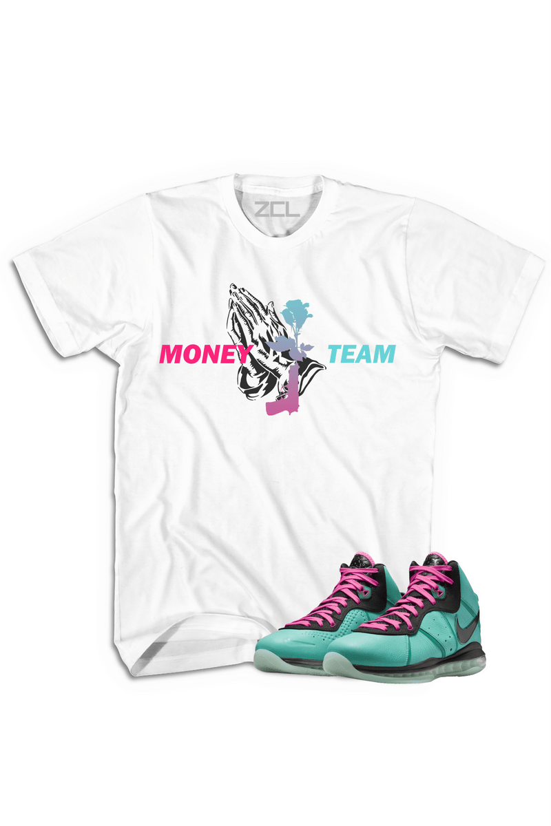 Nike Lebron 8 "Money Team" Tee South Beach 2021 - Zamage