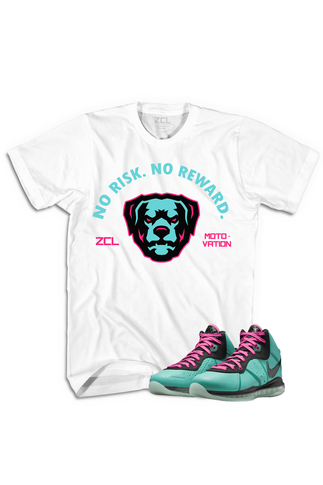 Nike Lebron 8 "No Risk No Reward" Tee South Beach 2021 - Zamage
