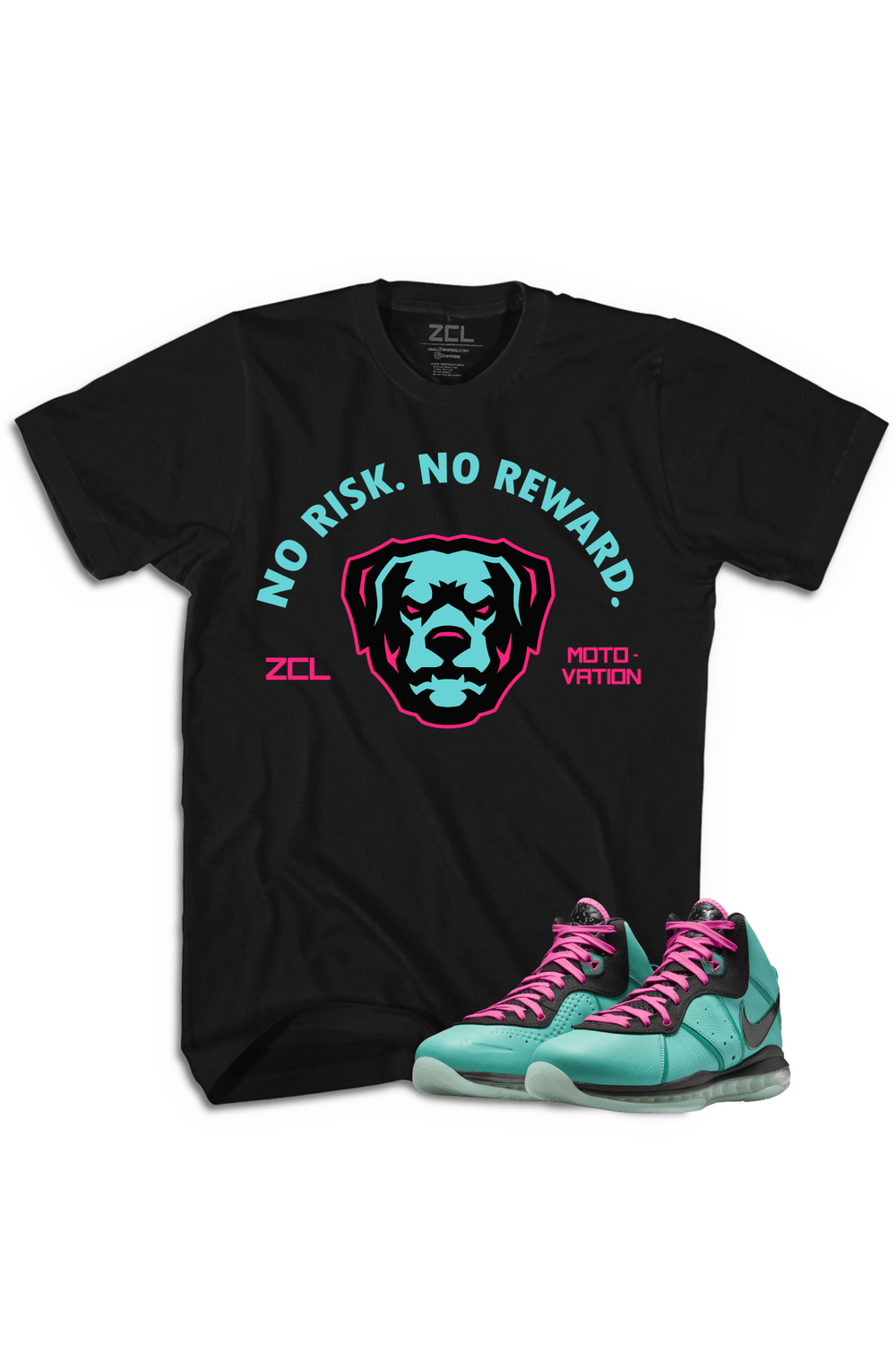 Nike Lebron 8 "No Risk No Reward" Tee South Beach 2021 - Zamage