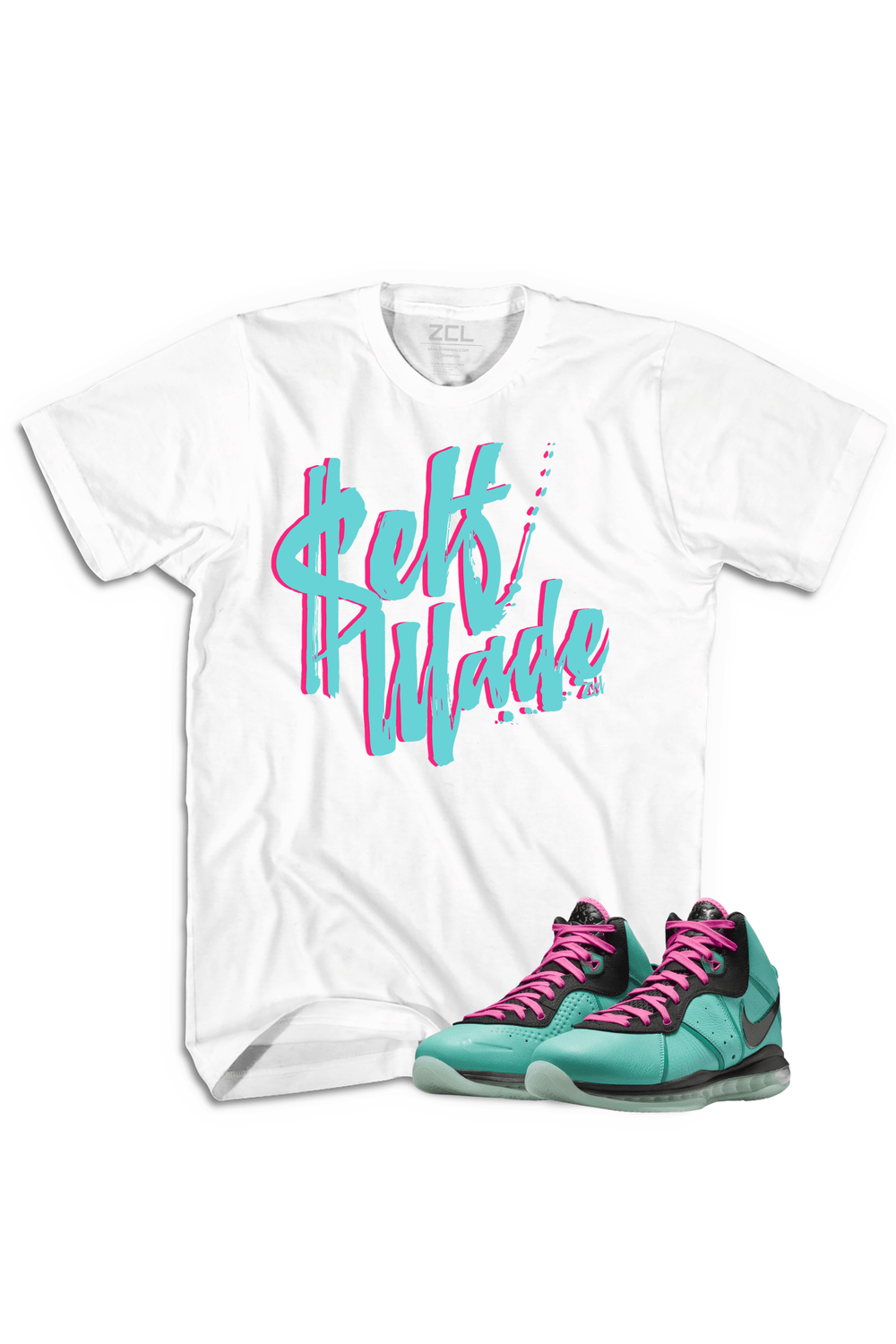 Nike Lebron 8 "Self Made" Tee South Beach 2021 - Zamage