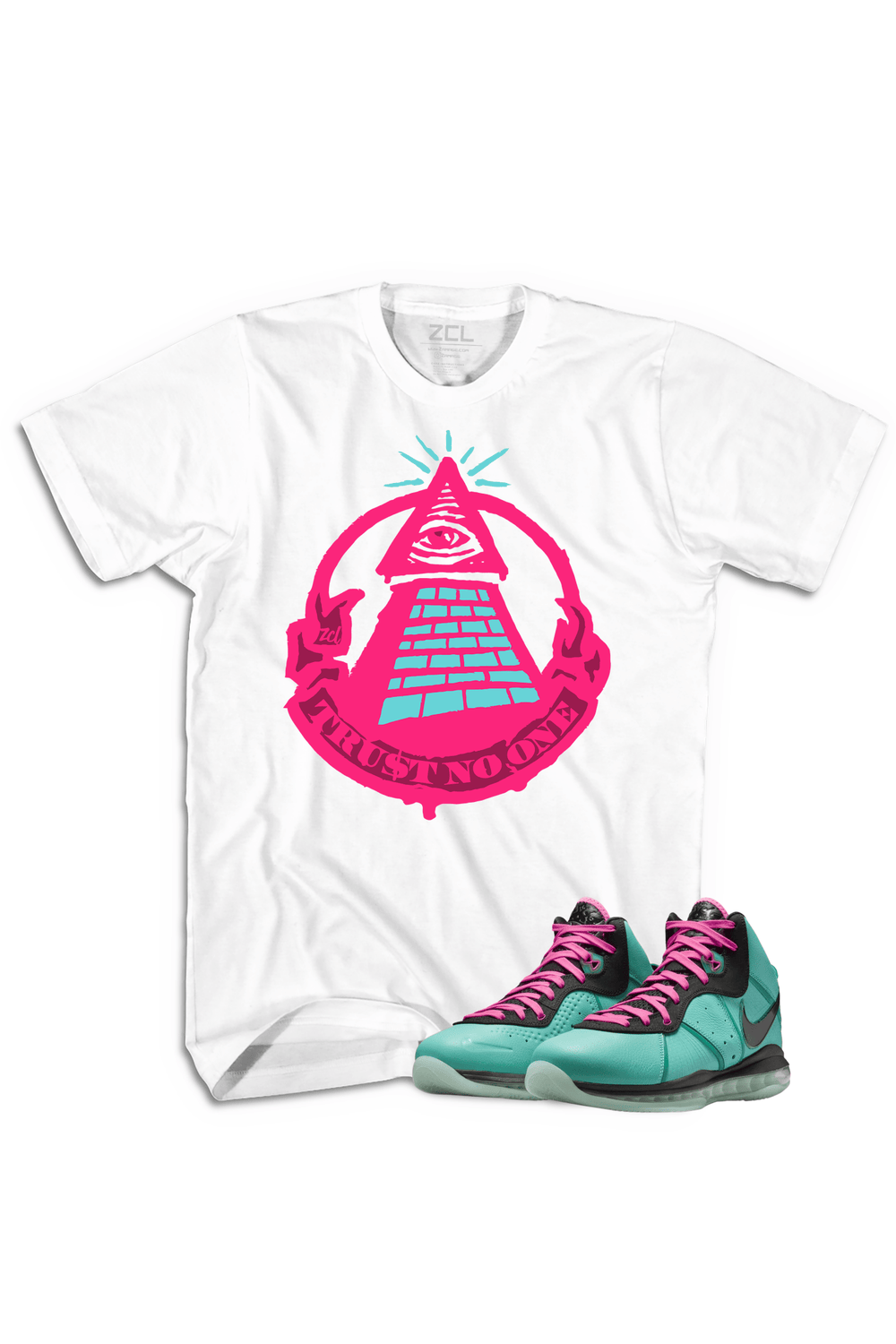 Nike Lebron 8 "Trust No One" Tee South Beach 2021 - Zamage