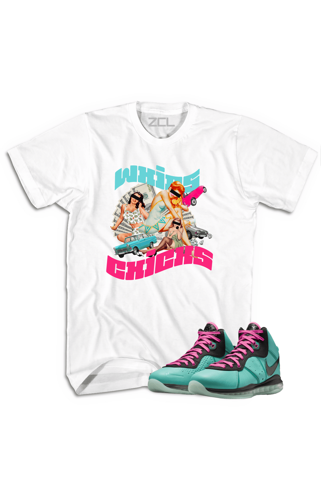 Nike Lebron 8 "Whips & Chicks" Tee South Beach 2021 - Zamage