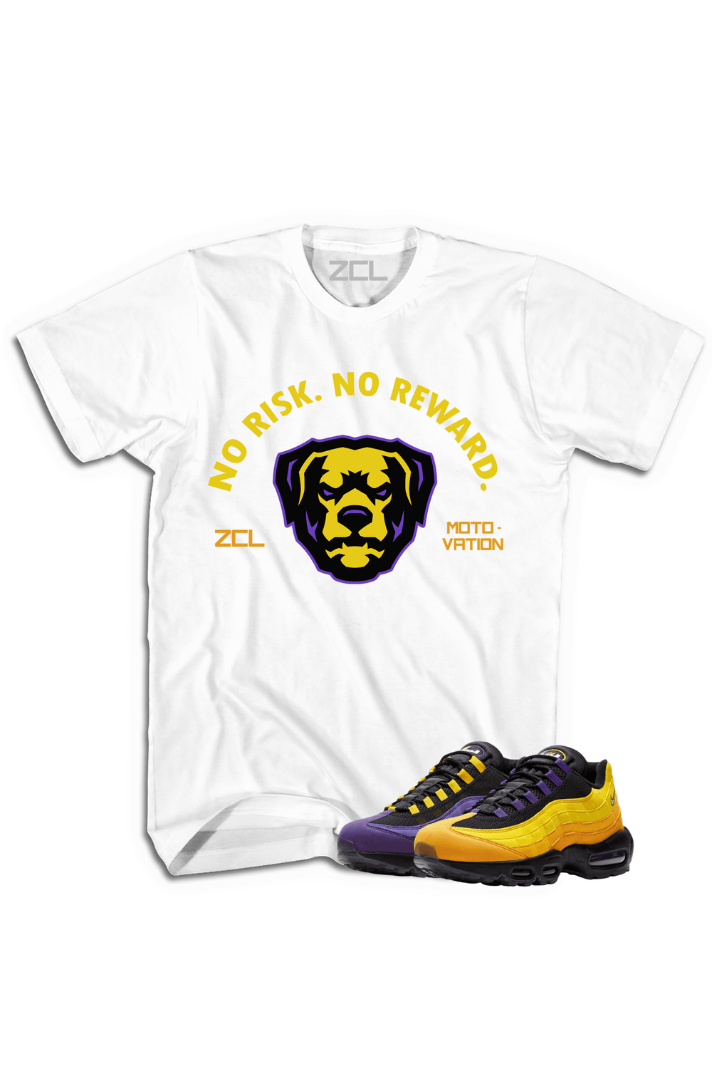 Nike Lebron Air Max 95 "No Risk No Reward" Tee (Home Team) - Zamage