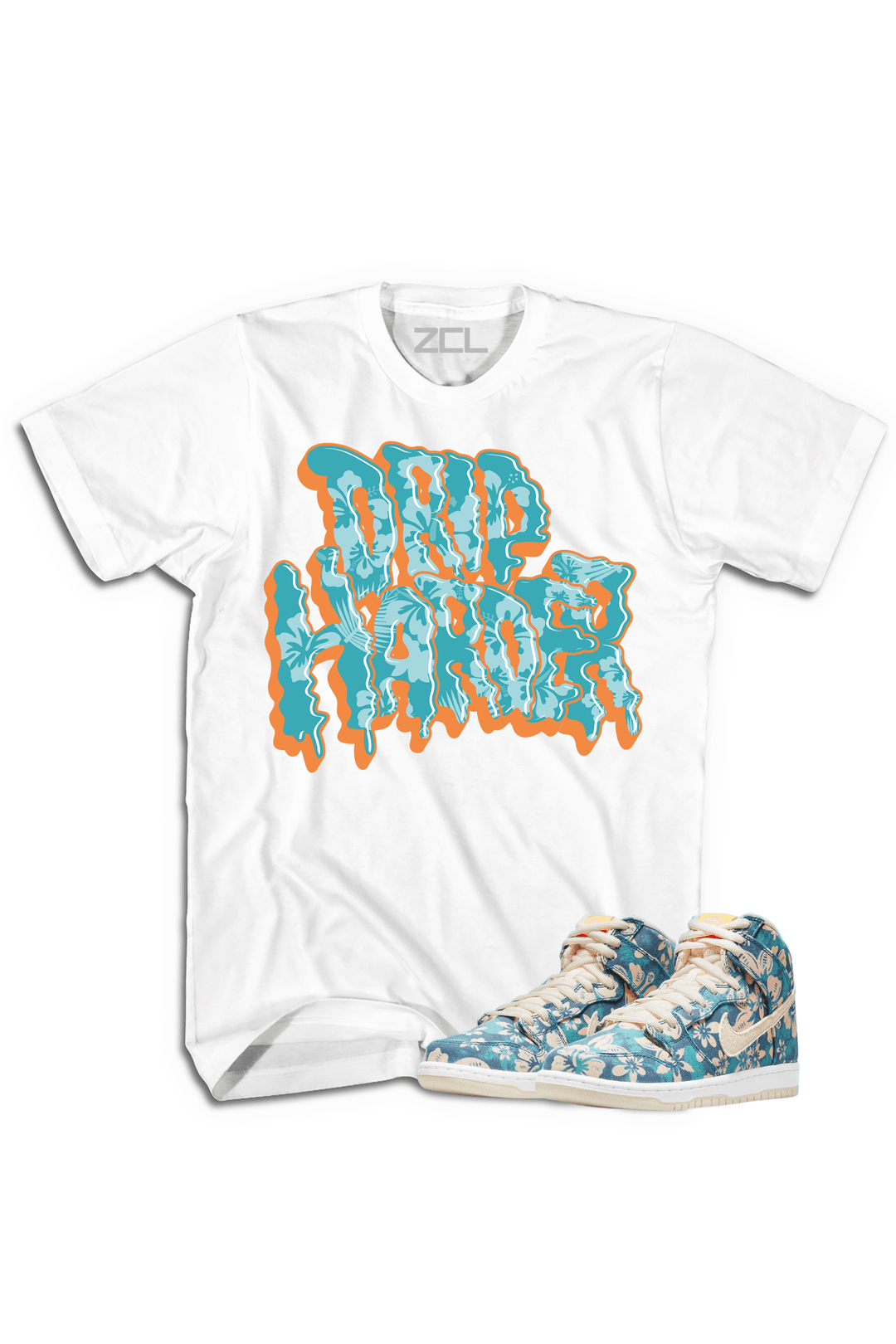 Nike SB Dunk High "Drip Harder" Tee (Hawaii) - Zamage