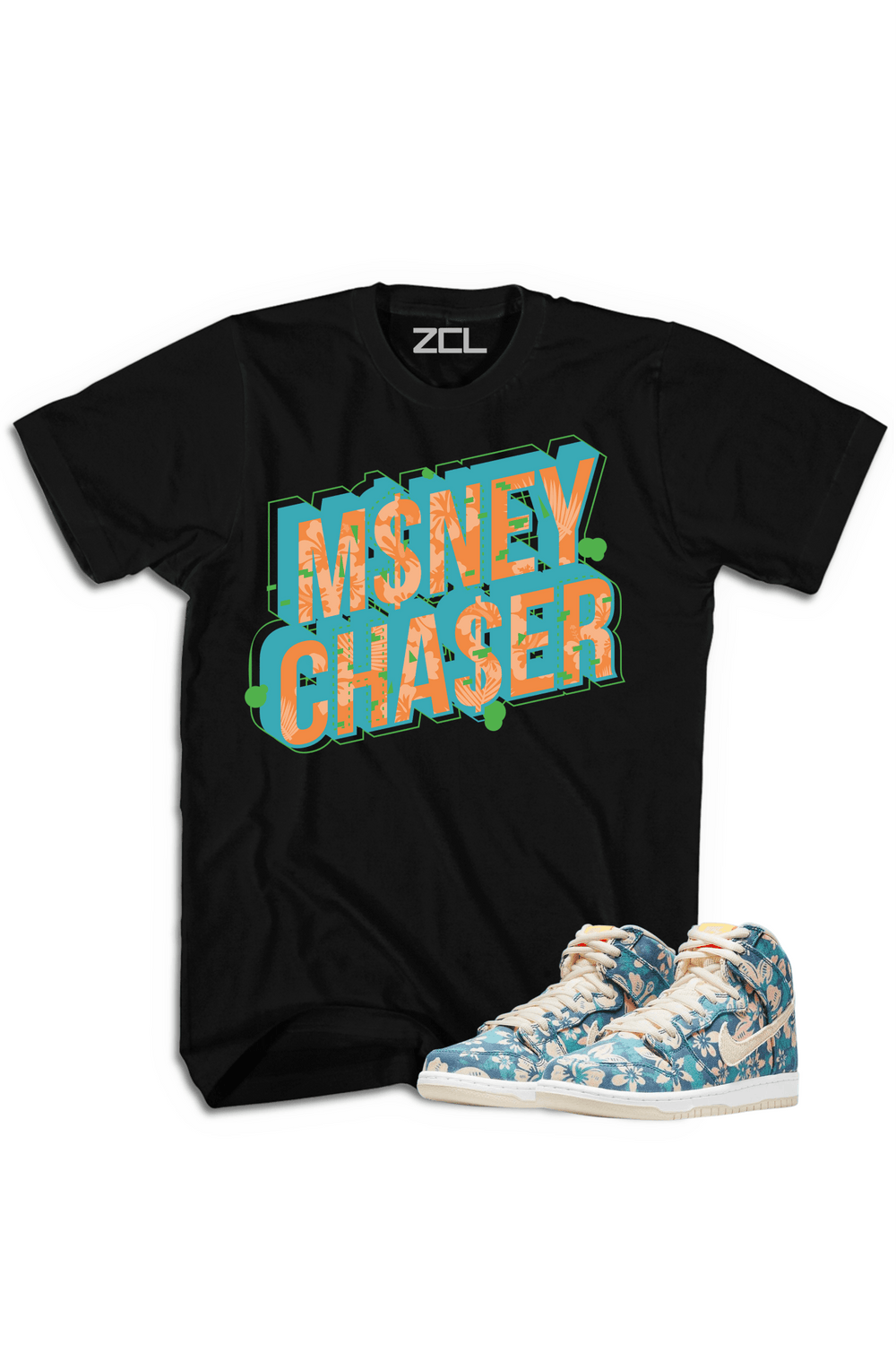 Nike SB Dunk High "Money Chaser" Tee (Hawaii) - Zamage