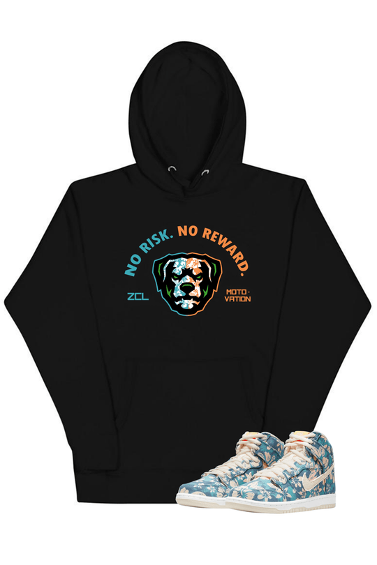 Nike SB Dunk High "No Risk No Reward" Hoodie (Hawaii) - Zamage